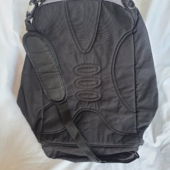 Vintage 90s Nike Carry Gear Backpack Duffle Bag Yellow - Picture 4 of 4